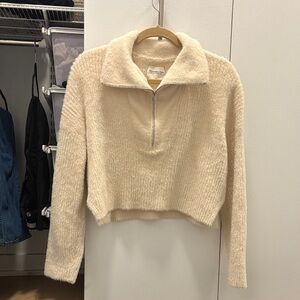 Abercrombie & Fitch Cream Sweater